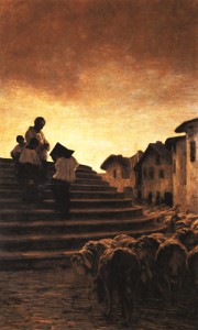 La benedizione delle pecore (1884)